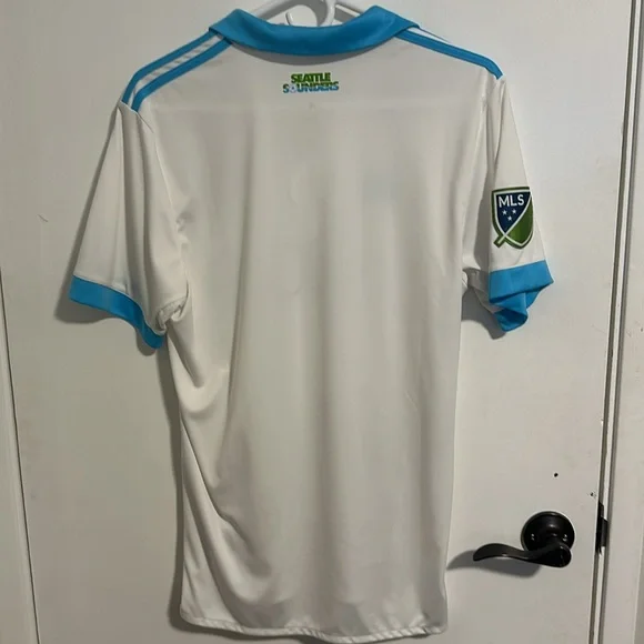 2018 Seattle Sounders FC officially licensed jersey. Away.  Size M. Adidas. - Picture 4 of 4